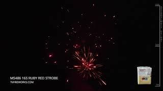 MS486 16 Shot Ruby Red Strobe (30 sec)
