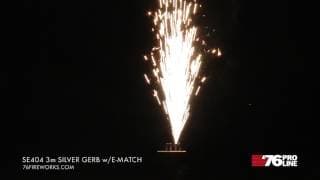 SE404 3m Silver Gerb w/ e-match (10sec)