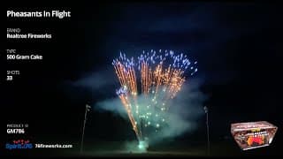 GM786 Pheasants in Flight - 33 shot 500 Gram Cake - Realtree Fireworks
